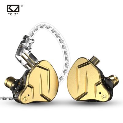 KZ ZSN PRO X vezetékes fülbe helyezhető fejhallgató barkács fülhallgató 1BA+1DD hibrid meghajtó HIFI DJ monitor fut