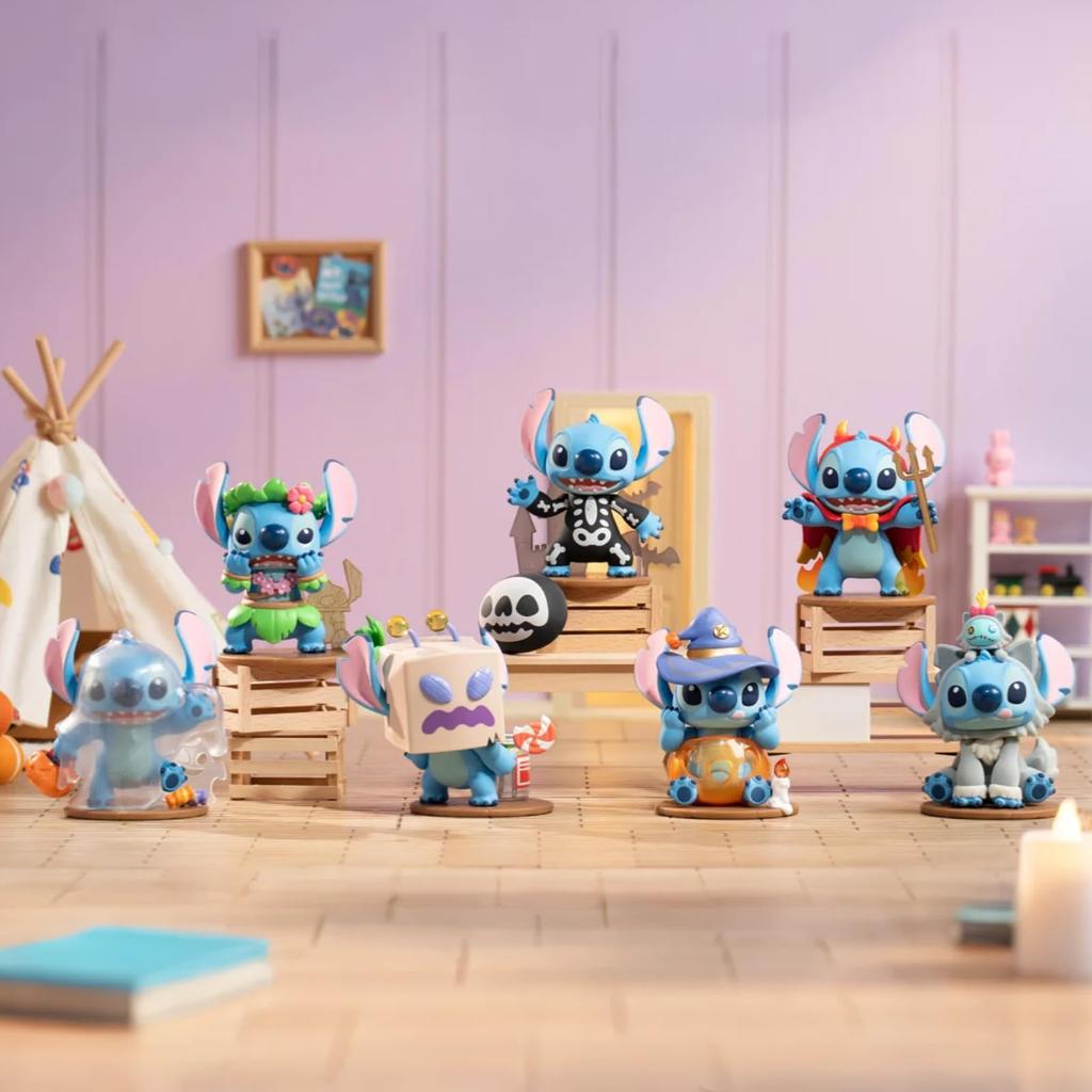 TOP TOY Disney Stitch's Mischievous Diary Series [Assorted Box of 6] Gachapon Blind Box Figures Soft Vinyl PVC Premium Toy Birthday Gift Stitch