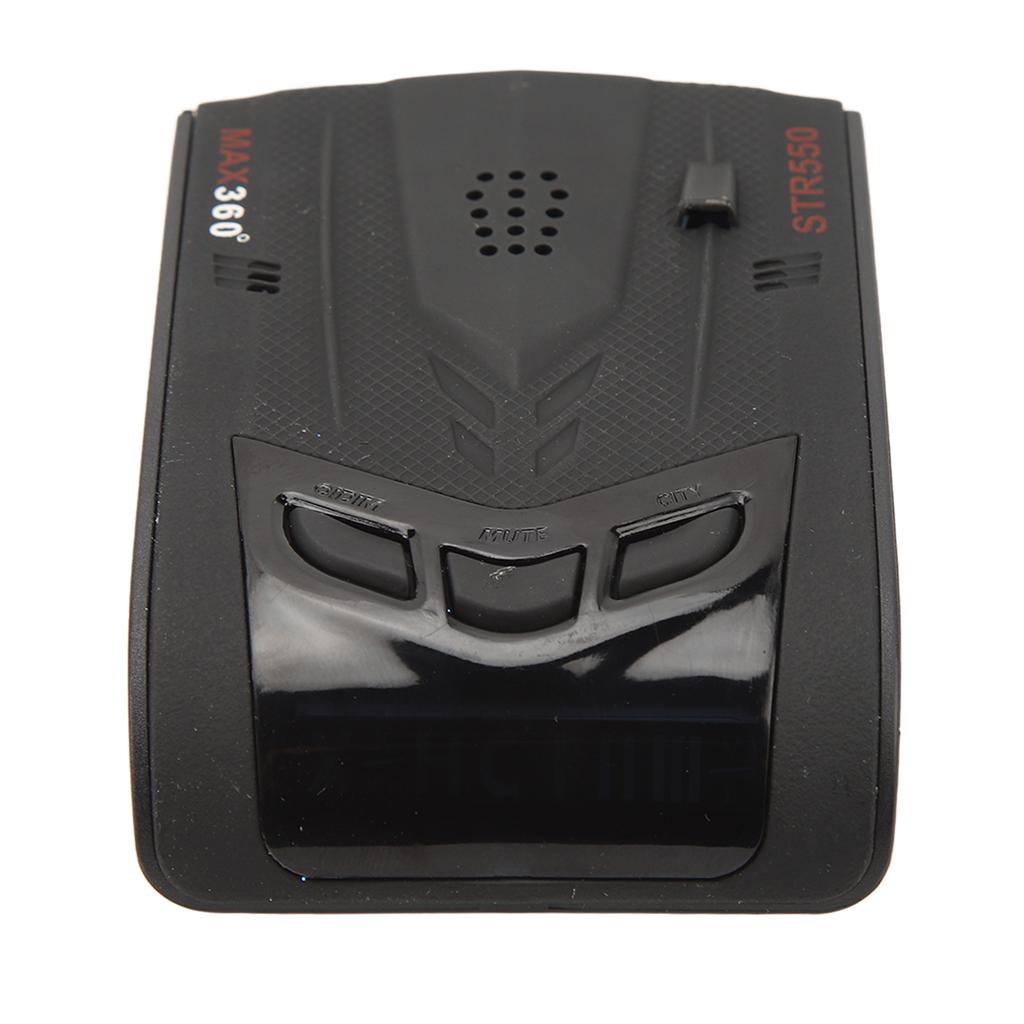 Car Radar Detector 360 Degree Detection Voice Prompt Quick Response 16 Band Speed Tester