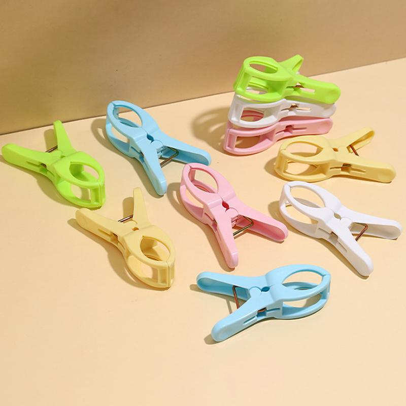 5 Pezzi Picchetti di Plastica per Trapunte Fermagli per Asciugamani da Spiaggia Mollette per Bucato Morsetti Clip per Appendere in Casa Mollette Organizzazione per Bagno
