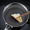 Versatile Versatile Stainless Steel Pot with Cover 18cm Non-Stick Food Pot Frying Stir-Frying Cooking Boiler Kitchen