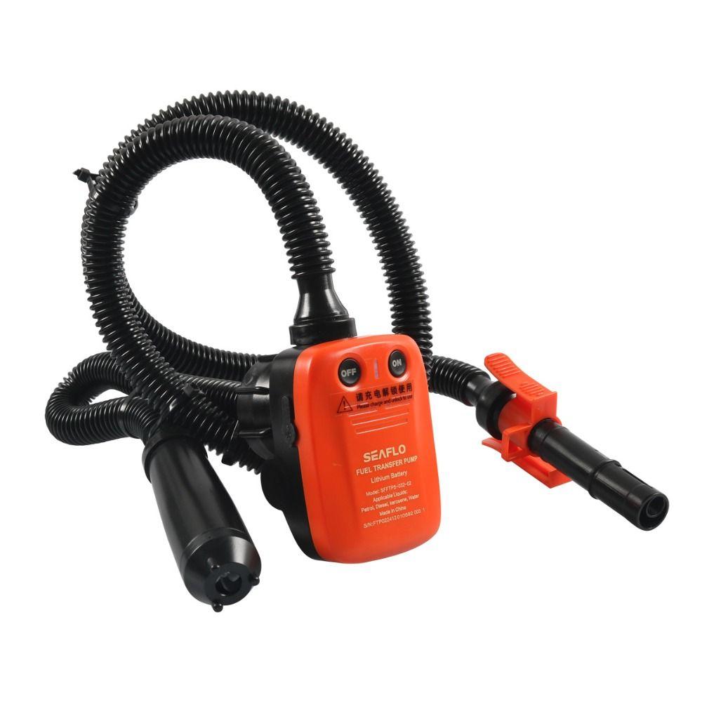 Portable Fuel Transfer Pump Liquid Pump Portable Oil Pump Tight Sealing Outdoor Oil Pump  Boats