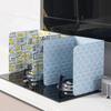 1pc Kitchen Cooker Shield Splash Guard Cooking Frying Oil Splash Screen Cover Aluminium Foil Plate Gas Stove Splash Proof Baffle