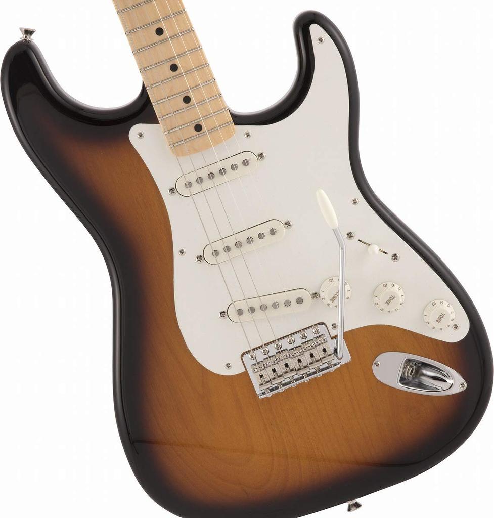 Fender Electric Guitar Made In Japan Heritage 50s Maple Sunburst Stratocaster®, Fingerboard, 2-Color