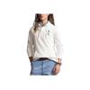 Polo Hooded Sports Casual Sweatshirt Men Sweatshirt White 710941869-001