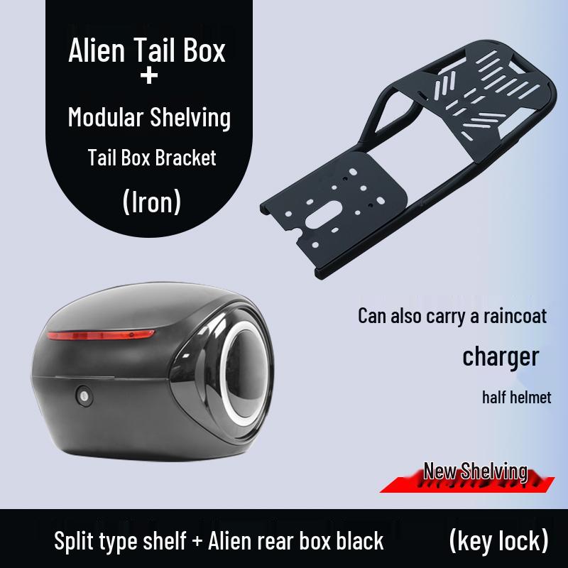 Rear Box Bracket Luggage Rack for Ninebot Electric Scooters: F60, F90, F90M, FZ110, F2Z