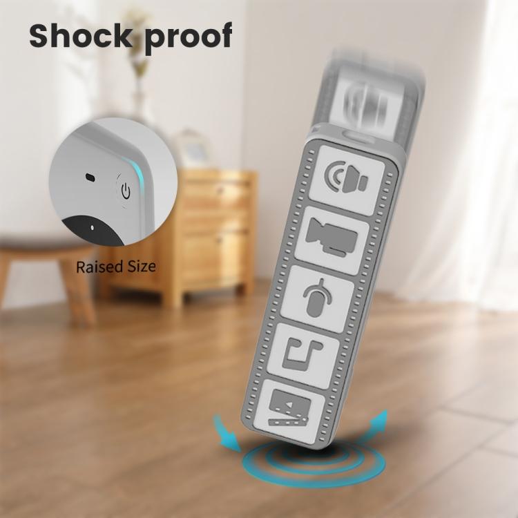 Copertura protettiva impermeabile antiscivolo in silicone per telecomando Apple TV 4K 2021
