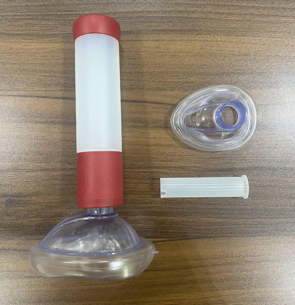 Breathing Trainer & Emergency Choking Rescue Mask