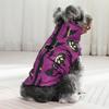 Halloween Dog Jacket Small Medium Dogs Cats Party Puppy Costume Warm Pumpkin Print Pet Coat Cute Schnauzer Chihuahua Vest Coat