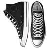 Stussy x Converse Chuck 70s Jednoduché a Pohodlné Odolné proti oděru Vysoké Espadrilky Unisex Černobílé