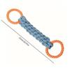 Indestructible Dog Rope Toy for Aggressive Chewers Large Medium Dogs Interactive Tug of War Chew Toys for Teeth Cleaning Outdoor
