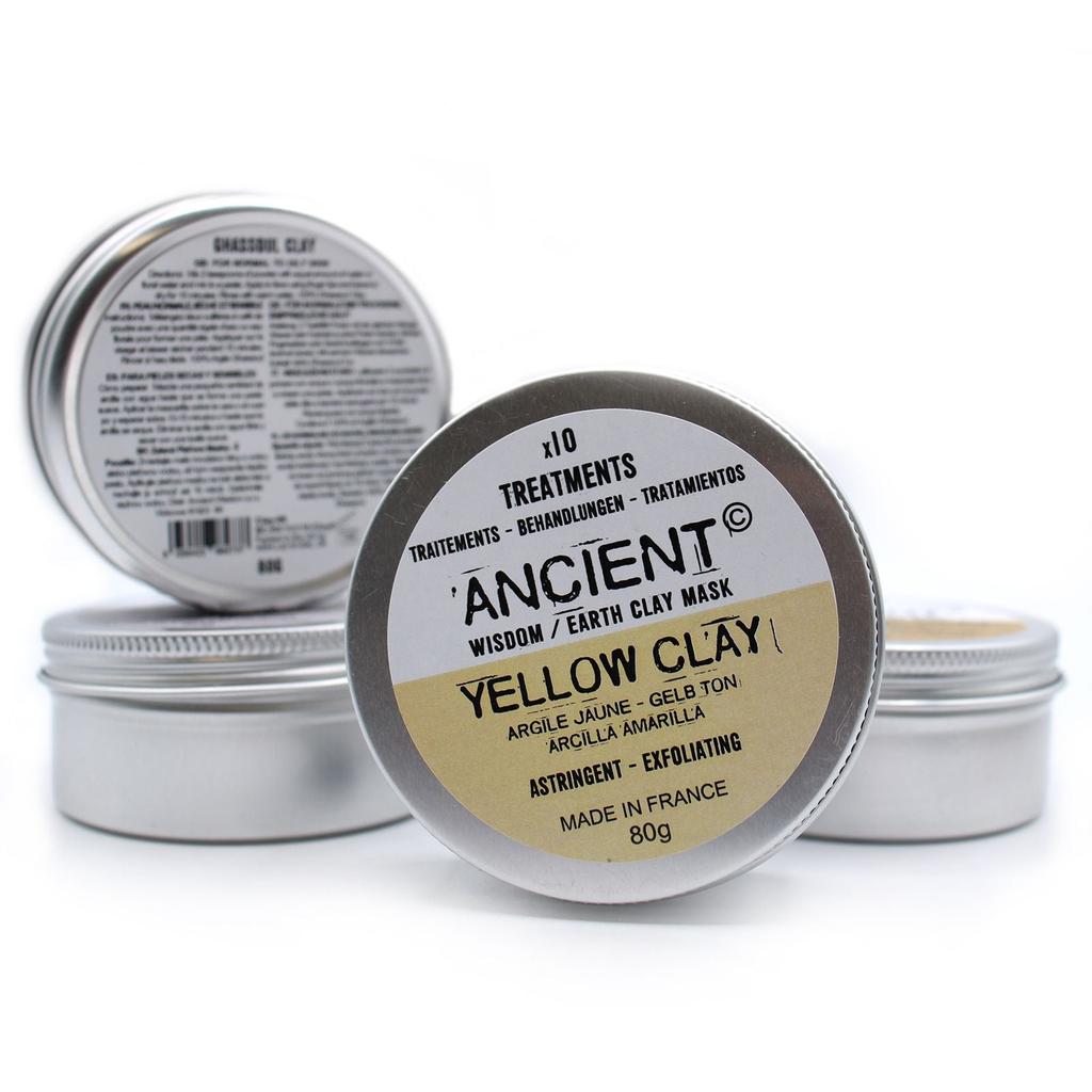 French Yellow Clay Face Mask 80g