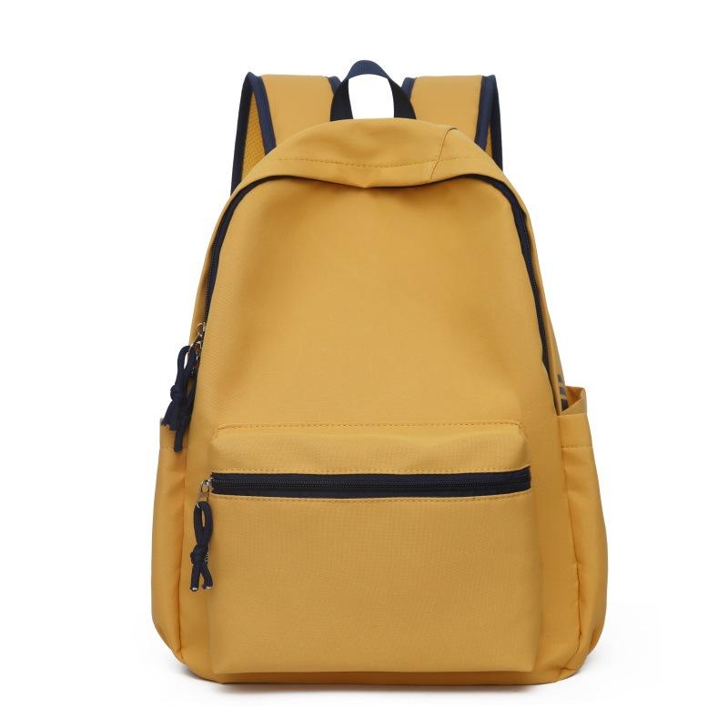 Schoolbag new fashionable small fresh backpack simple and lightweight to reduce the burden of primary and secondary school students schoolbag