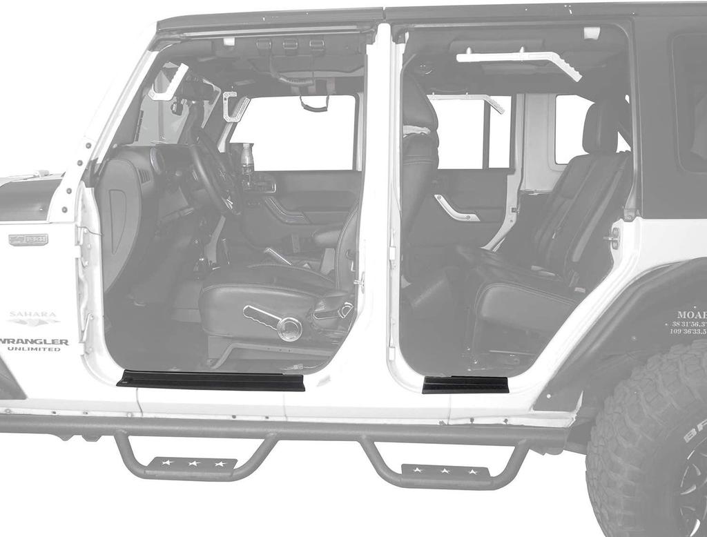 Wrangler JK JKU 4 Portas Proteção Interior Pedais Soleira