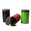 Circular Pattern Tea Storage Box Thickened Metal Storage Can Mini Tea Sealed Jar  Household Use