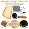 A51K-4PCS Air Filter A6540940004 +A6541801100+A6540920005+A1668300018 For Mercedes Benz E220d (W213)2.0TDI Diesel 2016 -