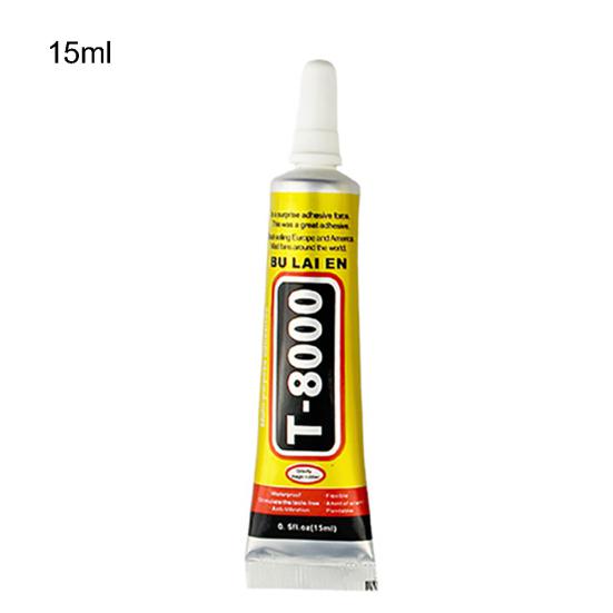 15/50ml T8000 High Viscosity Phone Screen Frame Repair Glue Adhesive Liquid
