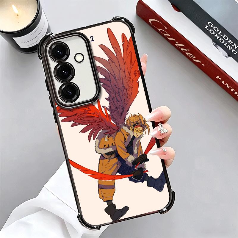MHA My Hero Hawks Weiche Handyhülle für Samsung A17 A27 A07 A37 A57 A16 A56 A15 A55 A14 A54 A13 A53 A26 A36 A25 A35 A24 A34 A23 A3