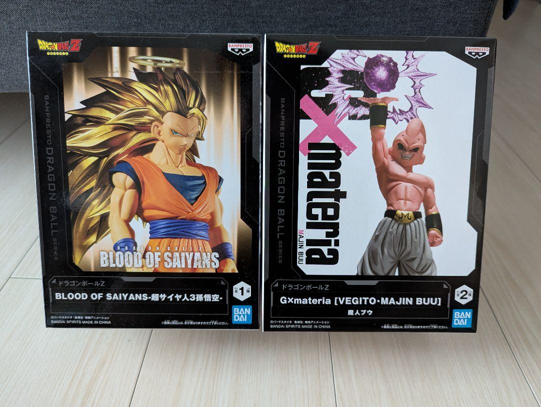 

[USED] Dragon Ball Figures Super Saiyan 3 Son Goku Majin Buu