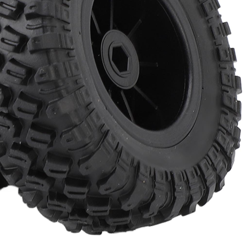 4Pcs 1/12 Scale Wheel Tire Set for MN90/MN91/MN45/MN96/MN98/MN99/MN99S 1/12 RC Car Replacement Parts