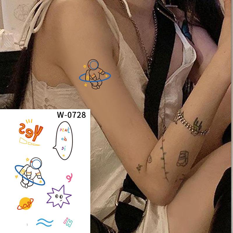 Tattoo-Aufkleber Sommer-Tattoo-Aufkleber Japanische und Koreanische Cartoon-Tattoo-Aufkleber