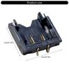 Multifunction Portable Battery Socket Safe Charging Base Interfaces Easy Installation For Controllers With LED Indicator