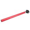 LUNJE Mountain Bike Seatpost Adjustable Aluminum Alloy Saddle Post Tube 27.2x400mmRed