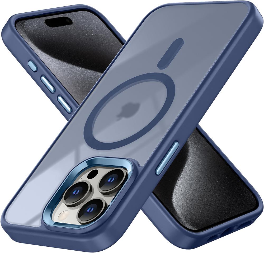 iPhone 15 Pro Max Case, MagColor for MagSafe, Blue