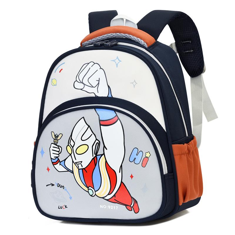 Kindergarten schoolbag new cute cartoon boys' backpack spine protection to reduce the burden and high value children's backpack