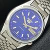 AUTOMATIC VINTAGE REFURBISHED SEIKO 5 JAPAN MENS BLUE COLOR DIAL WATCH A440583-9 Sk-a440583-1