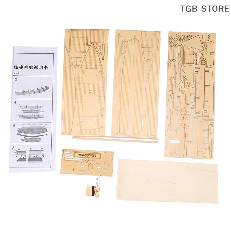 1:30 Filette Wooden Sailing Boat Model DIY Kit Ship Assembly Model Making Decoration