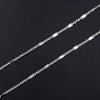 2mm Wide Stainless Steel Rolo Polish O Chain Neck Necklace for Women Men Metal Choker Silver/Gold Jewelry Accessories Gift