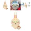 Usagi Chiikawa Hachiware Leaf Eye Covering Plush Doll Pendant For Kids Room Decor