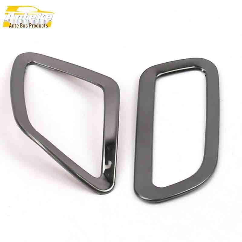 

Renegade Front Panel Air Outlet Ring & Center Console Air Conditioning Sticker - Stainless Steel