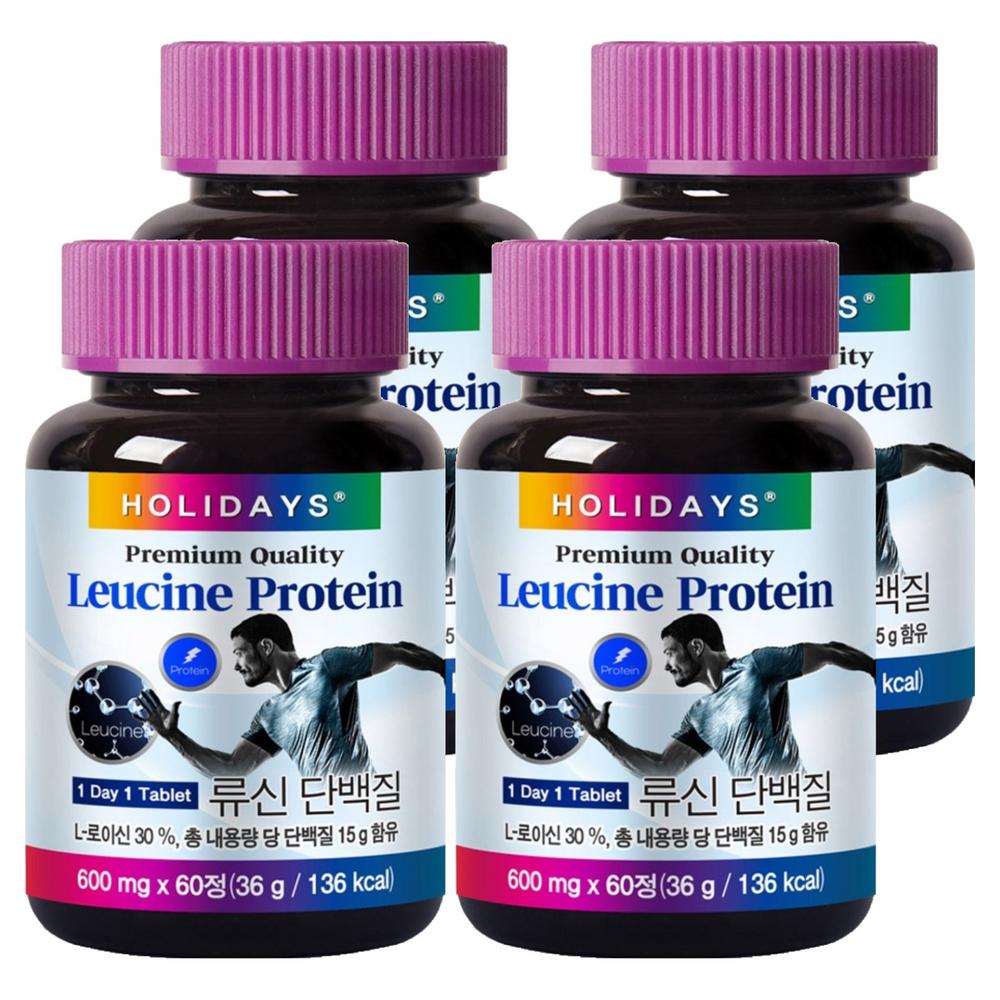 Holidays Leucine Protein 60 Tablets (4 pcs)