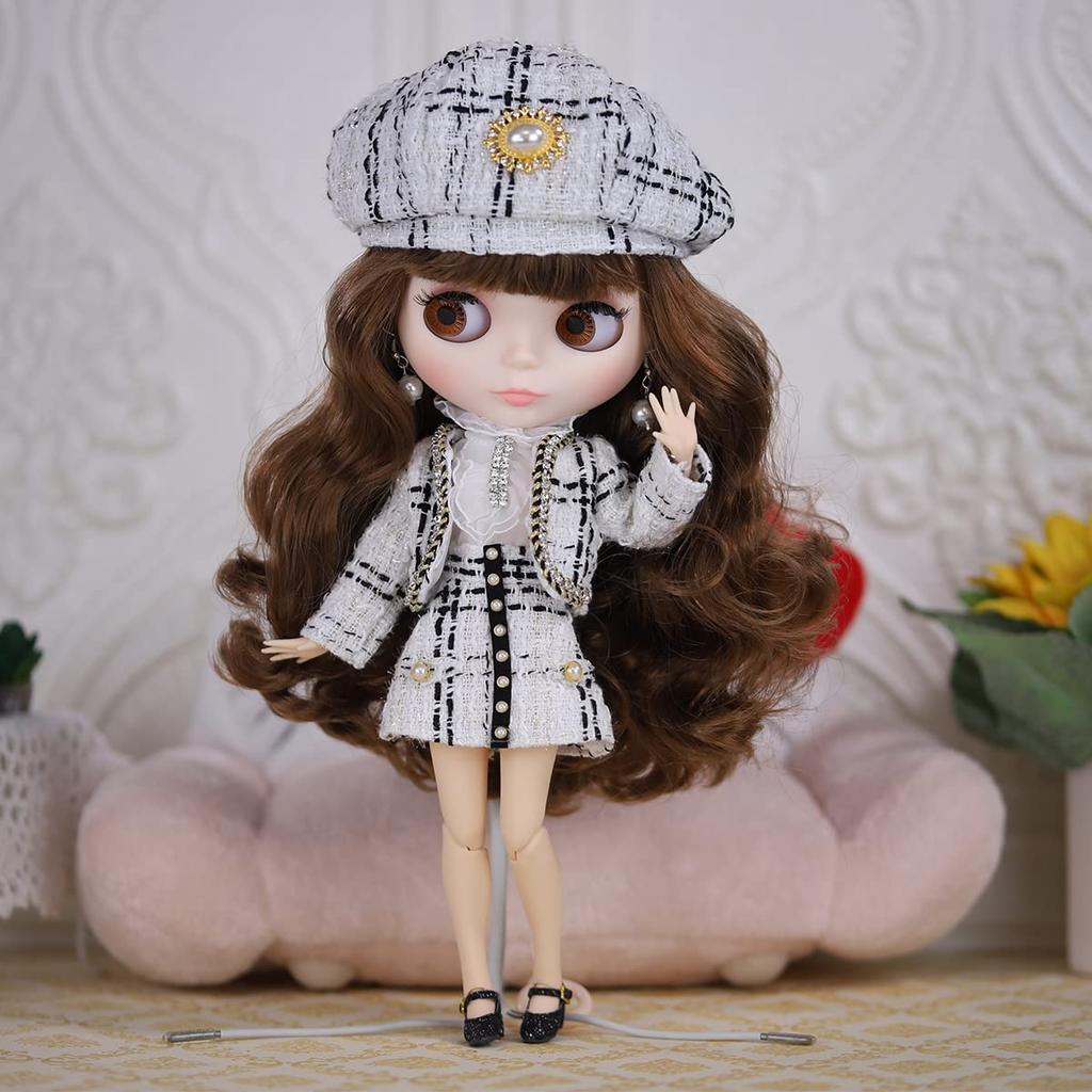 ICY Fortune Days BJD Doll, Matte Skin, 19 Improved Jointed Doll, 1/6 BJD Toy, 4 Eye Color Changes, Ages 6+ (09)