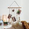 DIY Photo Display Macrame Wall Hanging Hanging Wall Pictures Boho Home Decor Kids Baby Room Decoration Gift Friend And Family