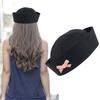 Japanische Baskenmütze für heiße Mädchen Mode Cosplay Kostümhut Fliege Matrosenmütze Teenager Mädchen JK Uniformmütze Party Kopfschmuck