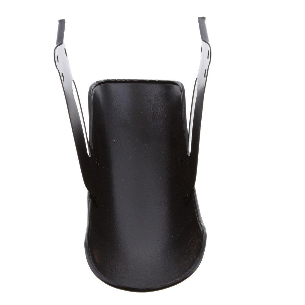 Karun Stainless Steel Front Fender/Mudguard for CG125 (Black)