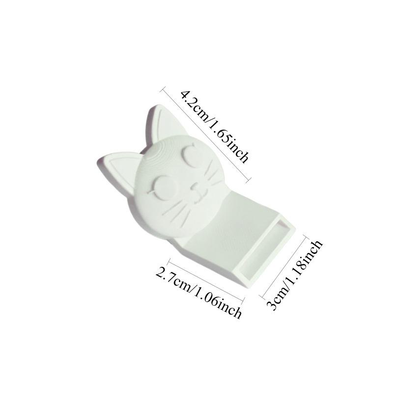 1/4PCS Handheld Can Opener, Cat Shaped Can Opener, Suitable for Various Pull Tab Cans, Sturdy Kitchen Tools, Portable Can Opener