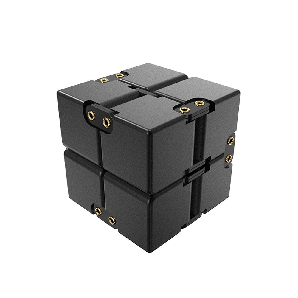 CE CPC Infinity Magic Cube Aluminum Alloy Decompression Toys Fidget Educational Toys Office Relieving Stress for Adult Gift