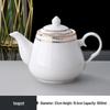 Hotel Restaurant Ceramic Tableware Set: Plates, Bowls, Cutlery, Chopsticks for Private Rooms - 7 or 8 Pieces
