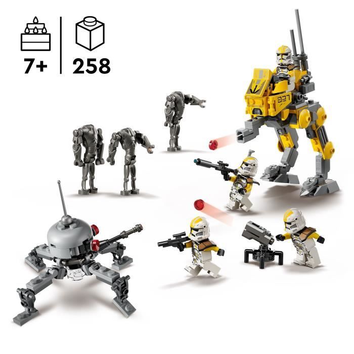 LEGO Star Wars 75431 Pack de Combat du 327ème Corps d'Armée - Jeu de Construction 7 ans