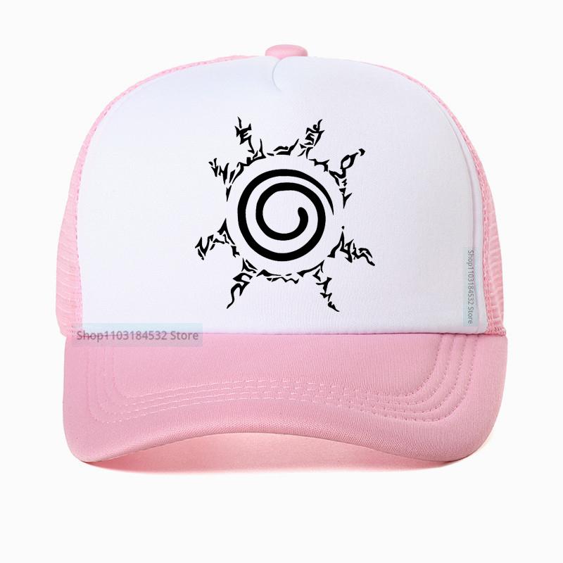 Anime Hokage Uzumaki NARUTO Kurama Kyuubi Cosplay Hat Kyuubi Kurama Gossip Seal Baseball Cap Summer Unisex Mesh Net Caps