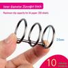 Six-Hole Metal Binder Rings - Multi-Hole Loose Leaf Binding Clip
