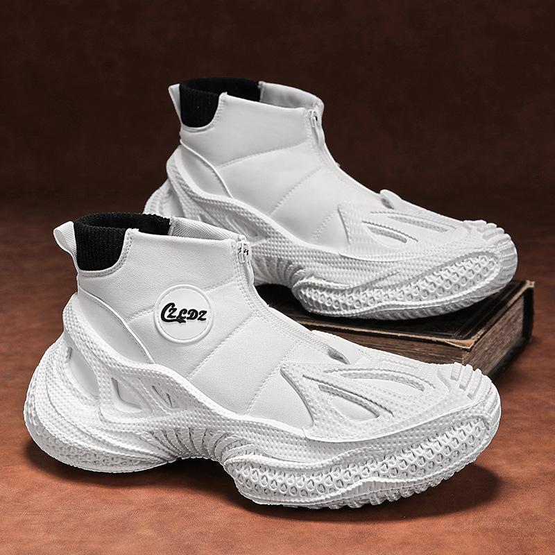 Fashion cool personality trend labor insurance shoes work non-slip and anti-collision work cushioning outdoor adventure comfortable Martin boots