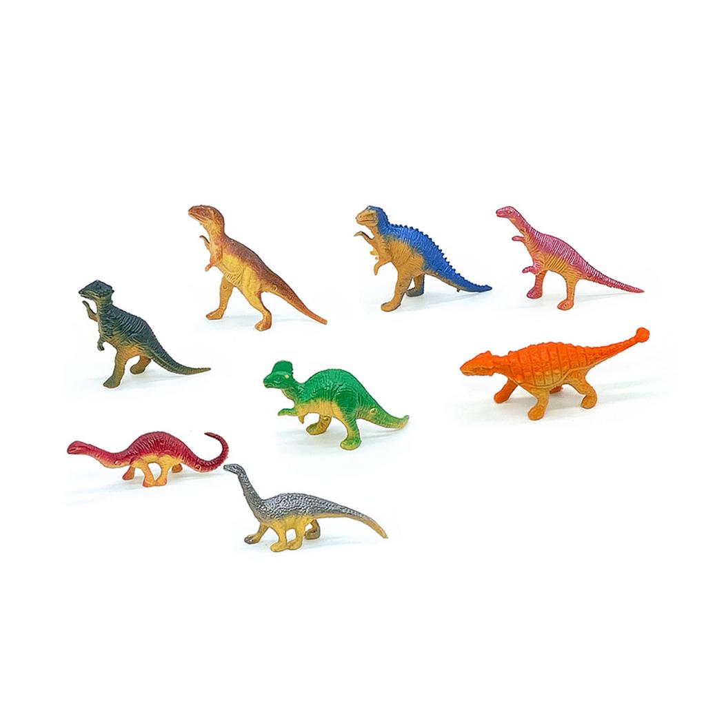 Dinosaur Set Fine Texture Comfortable Touch Realistic Dinosaur Figure Toy for Kids and Toddler