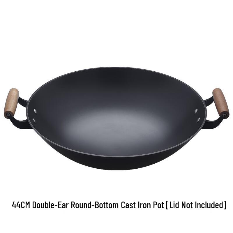 

Hakka Style Cast Iron Wok 44cm