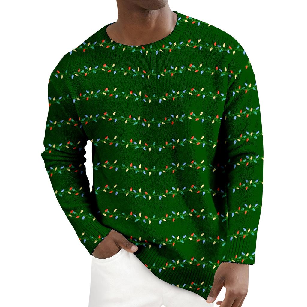 GPB-DDMTT01 Imitation Mink Pullover Sweater 3D Printing Universal for Men and Women