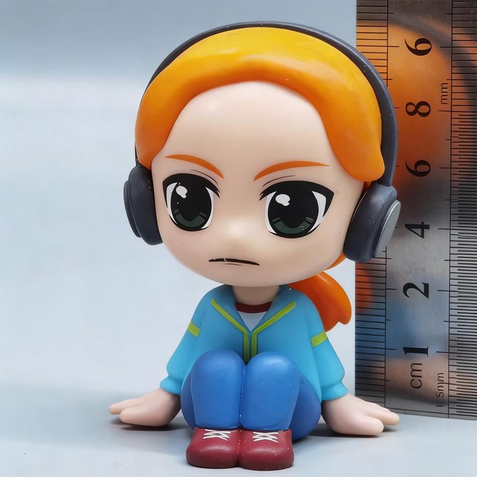 24 Stück Anime Strangers Things Figur Jane Ives/Will Byers/Mike Wheeler Blind Box Actionfigur Cosplay Ornament Figuren Spielzeug Geschenk